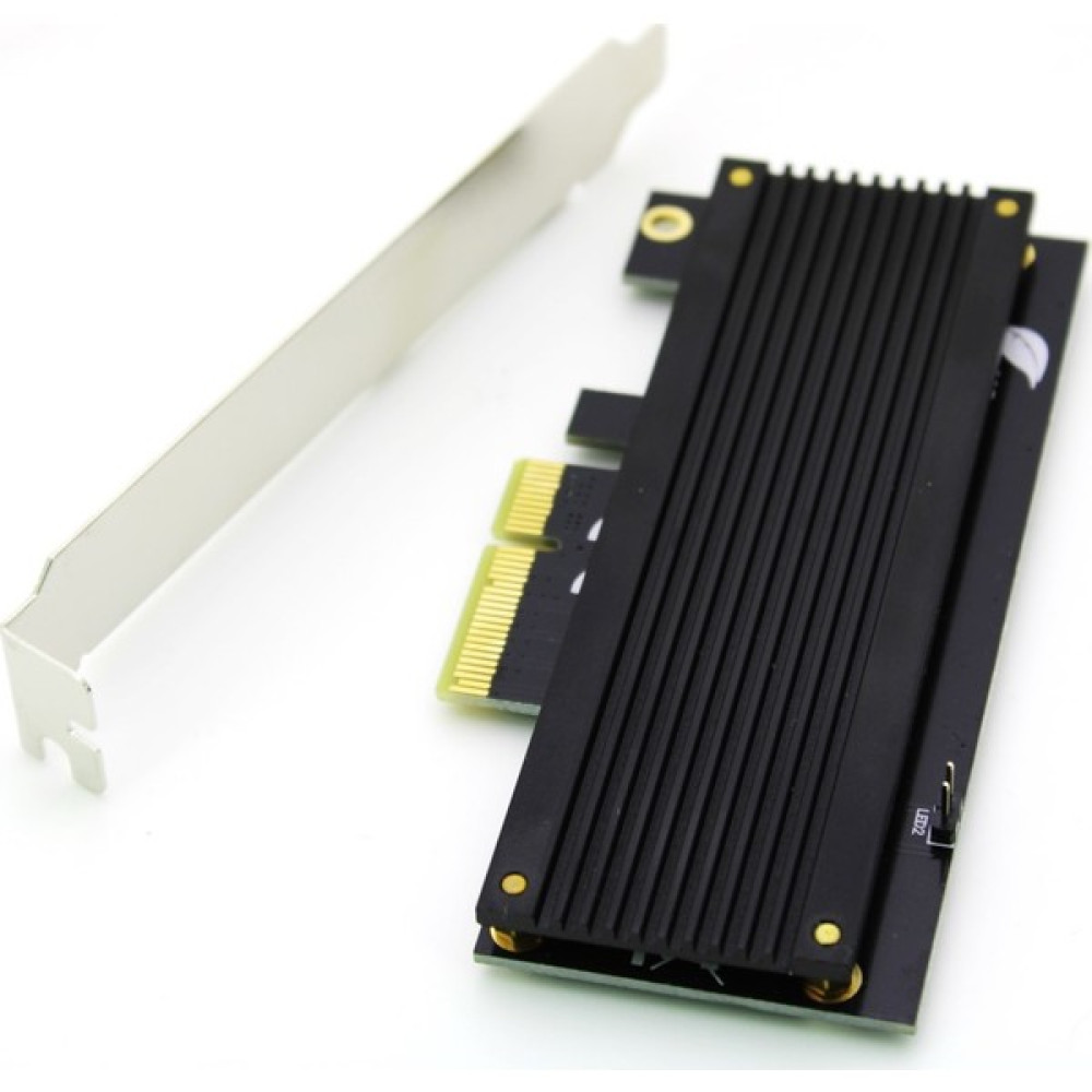 JustQuality M.2 NVMe (M-Key) to PCI-e 3.0 X4 Alüminyum Soğutuculu Dönüştürücü Çevirici Adaptör Bilgisayar Çevirici ve Adaptörü Fiyatı