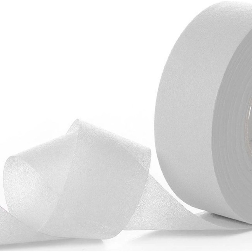 Jütburada Beyaz Kurdale Şerit (Nonwoven Tela Kumaş 2.5 Cm) 220 Metre - 220 cm - 0 Kumaşlar Fiyatı
