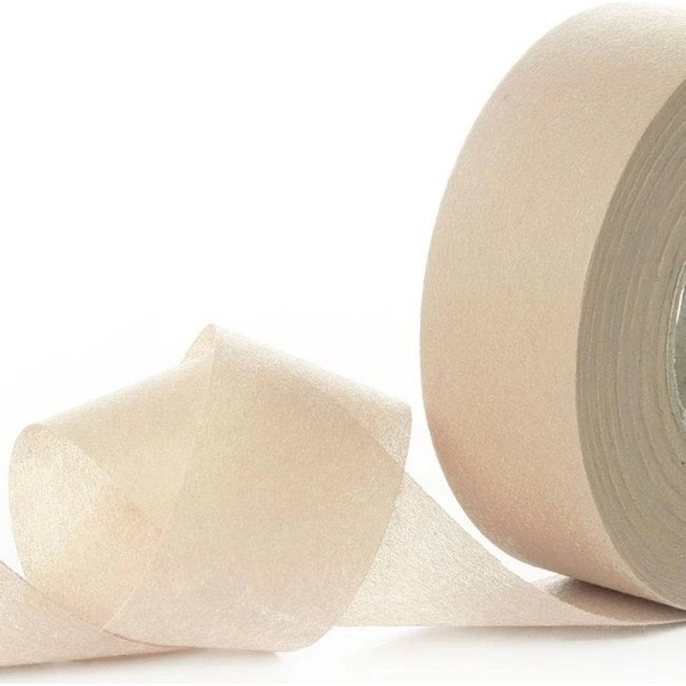 Jütburada Krem Kurdale Şerit (Nonwoven Tela Kumaş 2.5 Cm) 220 Metre - 220 cm - 0 Kumaşlar Fiyatı