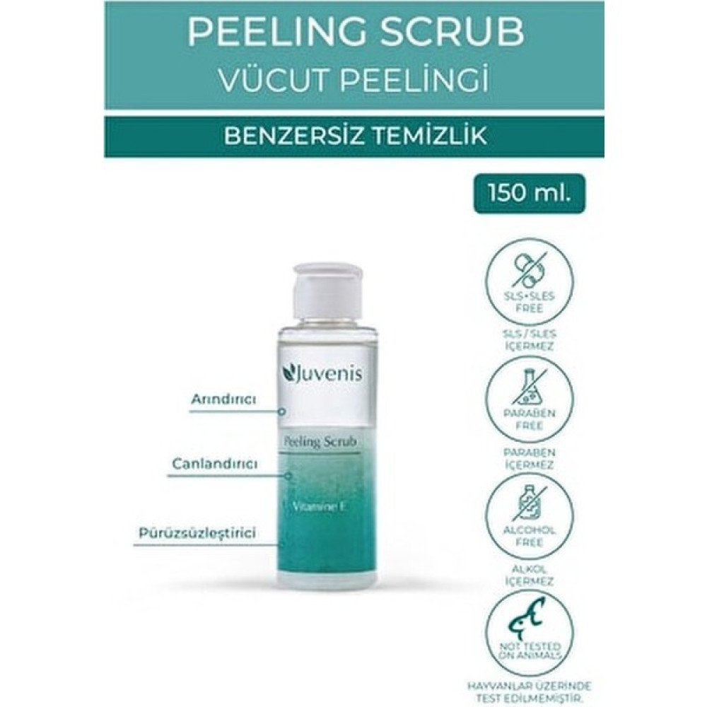 Juvenis Vücut Peelingi Tüm Cilt Tiplerine E Vitaminli Canlandırıcı Ve Arındırıcı Peeling 150ml Oto Boyaları Fiyatı