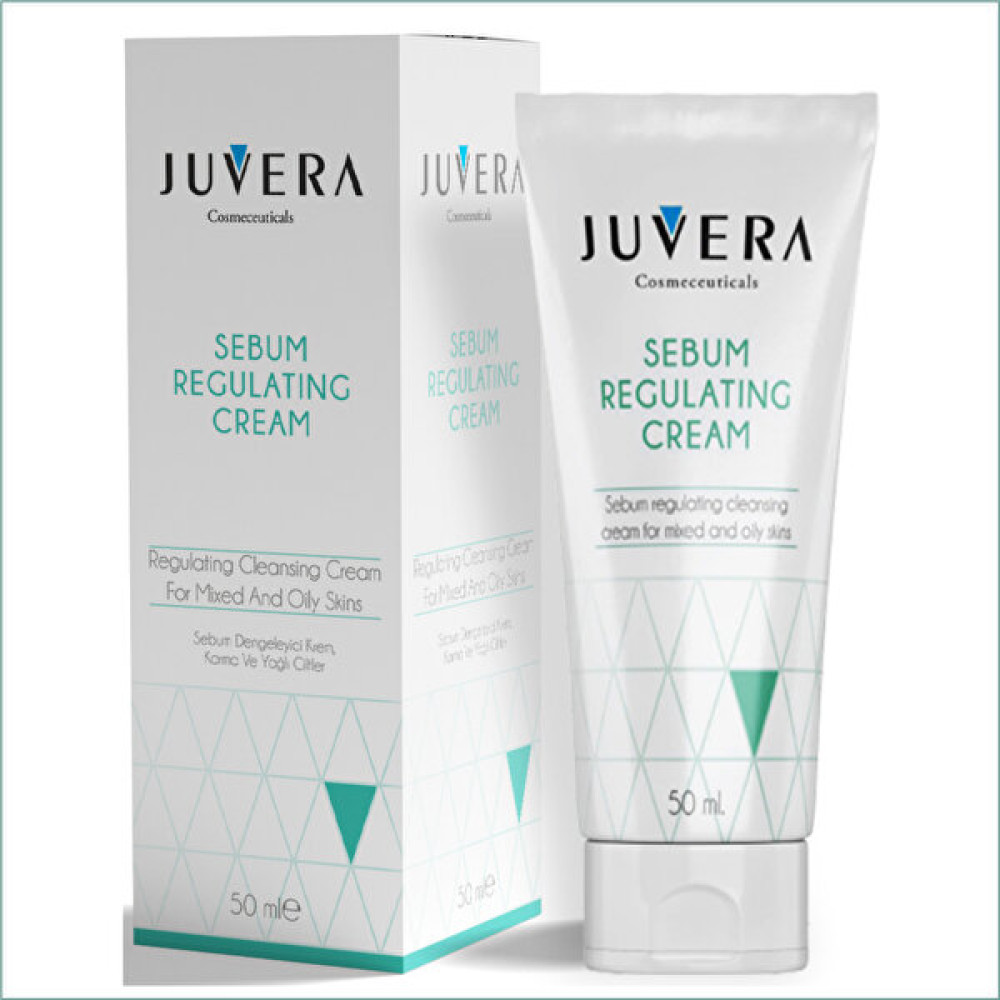 Juvera Sebum Regulating Cream - Sebum Dengeleyici Krem Karma ve Yağlı Ciltler 50 ml Nemlendiriciler Fiyatı