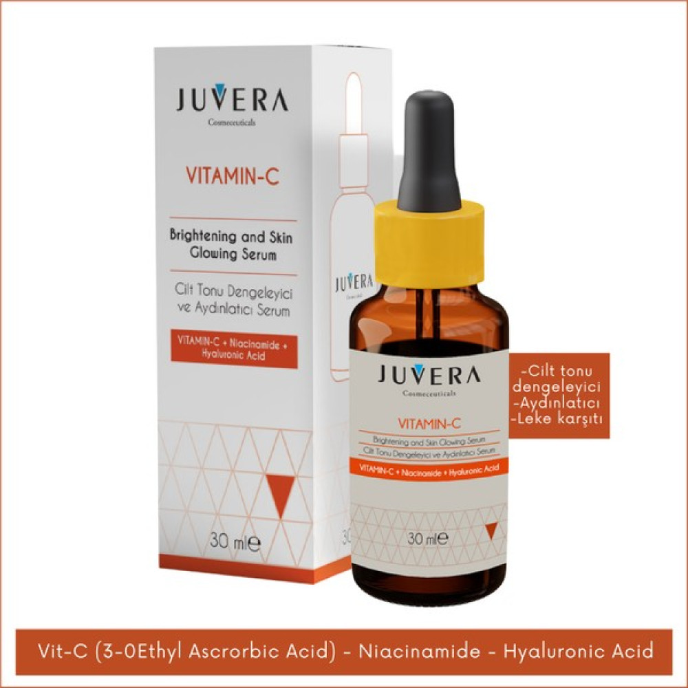 Juvera Vitamin-C Cilt Tonu Dengeleyici Aydınlatıcı Serum 30ML Leke Kremi Fiyatı