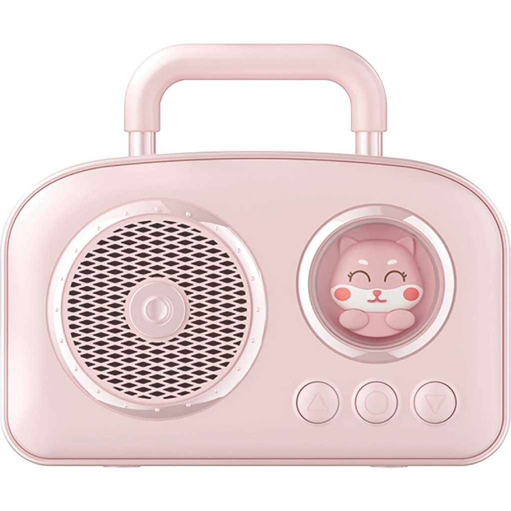 Jwin BR-220 Radyolu Bluetooth Hoparlör - Pembe Bluetooth Hoparlör Fiyatı