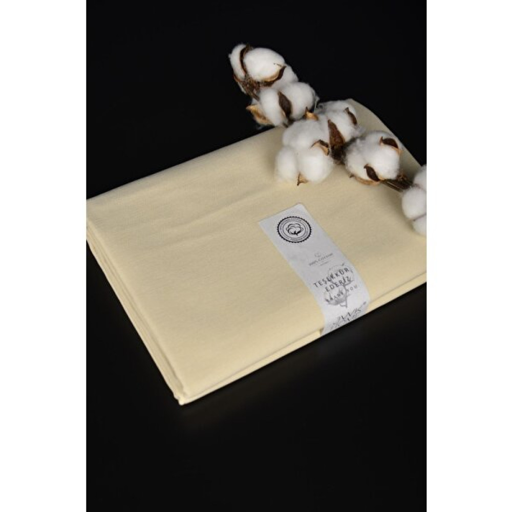 Jwk Home Jwk Fabrics Krem Pamuk Keten Punch Duck Bezi-Kumaşı Yarım Metre (50X180) - 50 cm - 13-Krem - 180 cm Kumaşlar Fiyatı