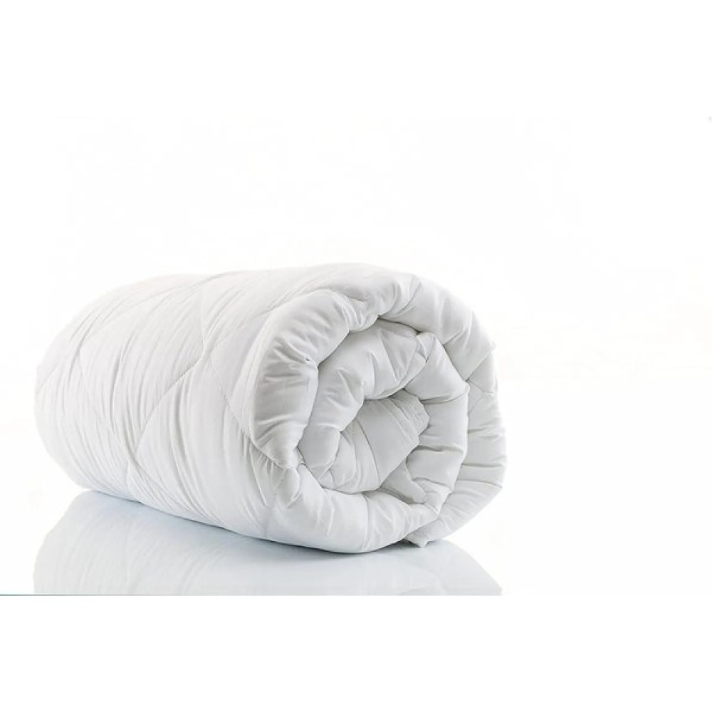 Jwk Home Tek Kişilik Pamuk Saten Kumaş Kaplamalı Yorgan (155X215) - 155 x 215 cm - Beyaz Yorgan Fiyatı