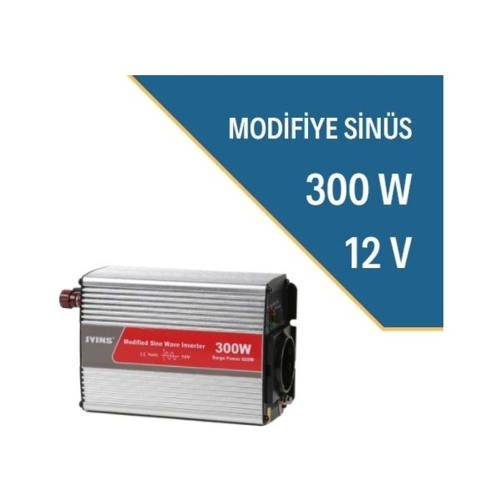 Jyıns 12V 300 Watt Modifiye Sinüs Inverter Power Supply Fiyatı
