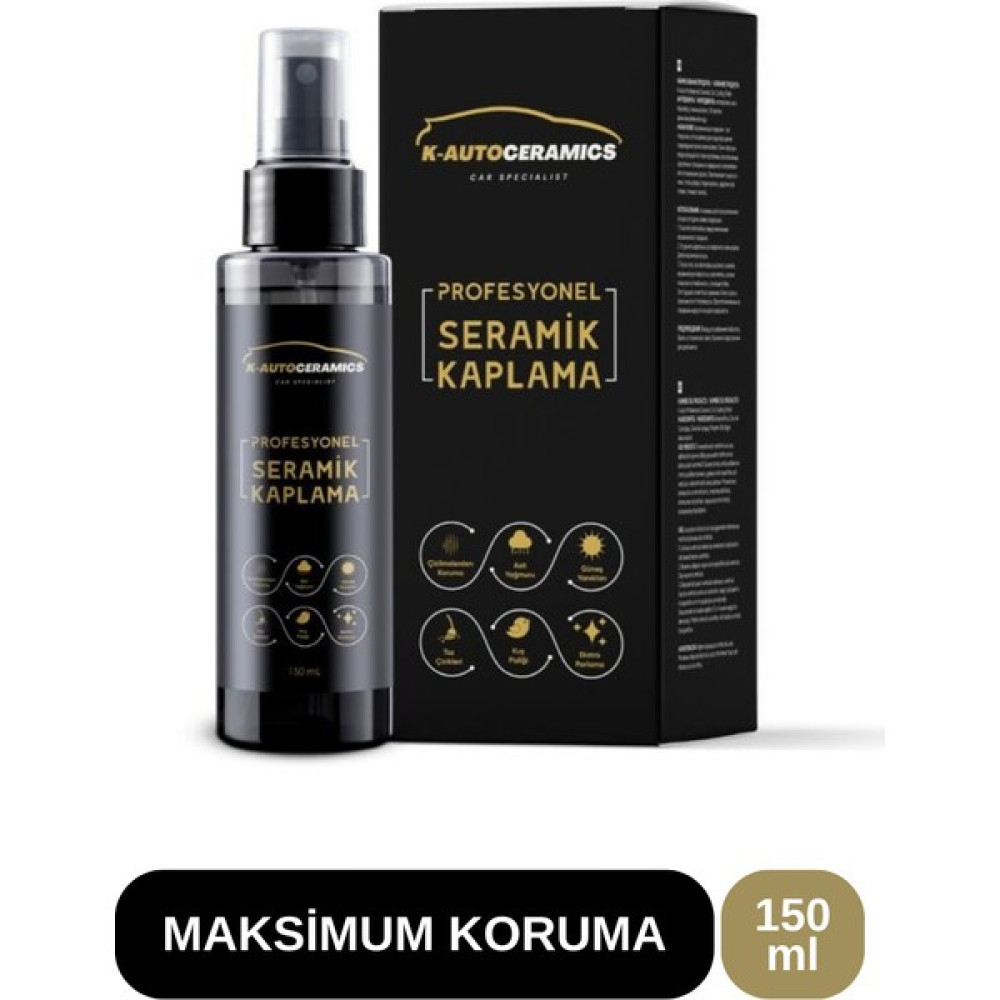 K-Auto Ceramics Araba Oto Çizik Giderici, Oto Bakım, Su ve Kir Itici, Boya Koruma, Parlatıcı, Seramik Kaplama 150 ml Kacs Oto Çizik Giderici Fiyatı