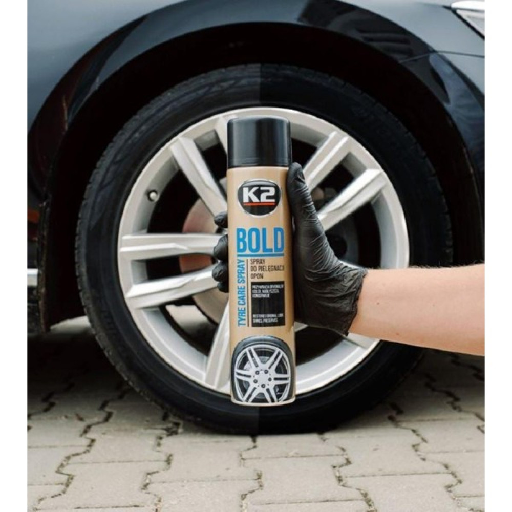 K2 Bold 600 ml Lastik Parlatıcı ve Koruyucu Sprey Oto Genel Temizlik Fiyatı