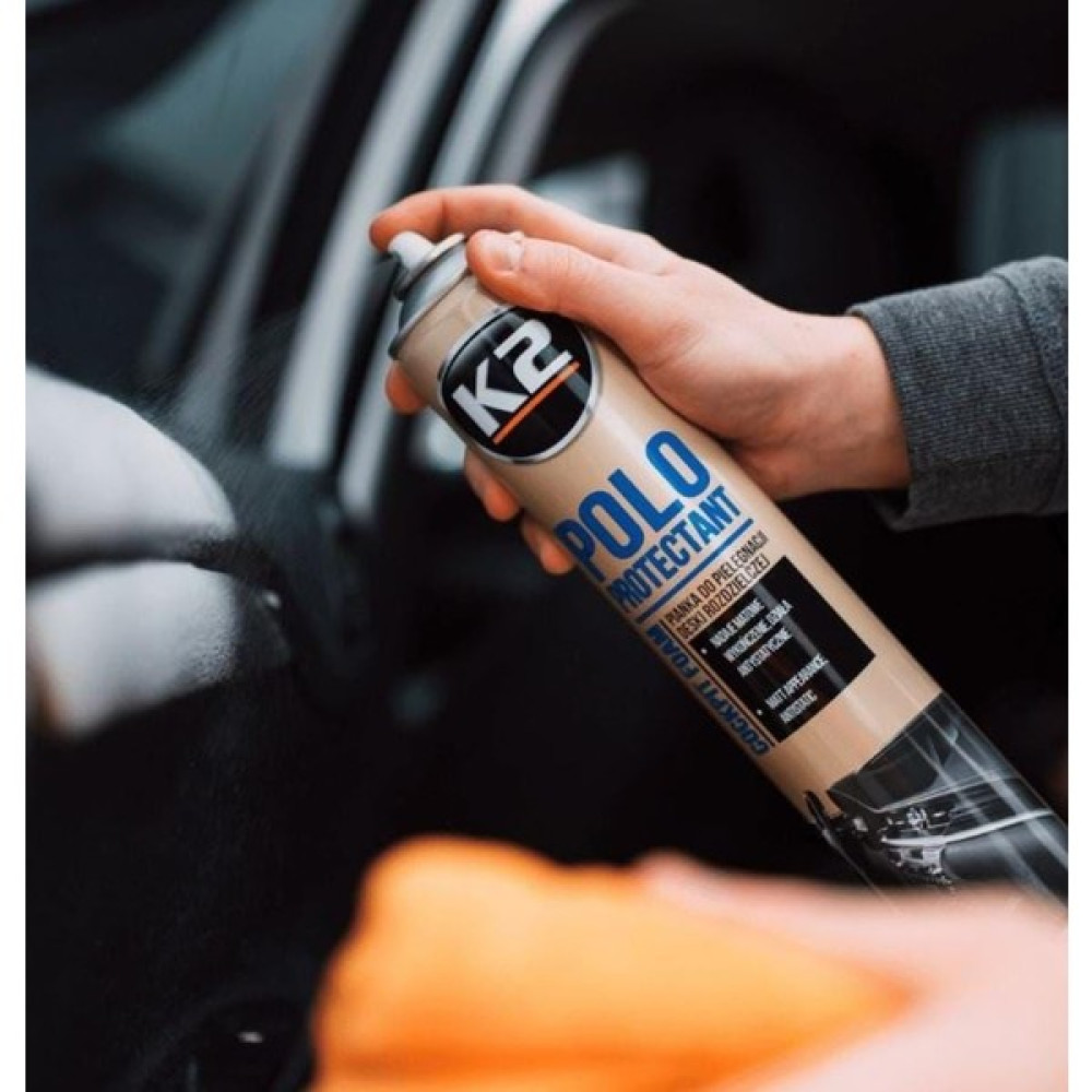K2 Polo Protectant Foam Vinil Plastik Temizleyici Koruyucu Köpük Aerosol 750ML Oto Genel Temizlik Fiyatı
