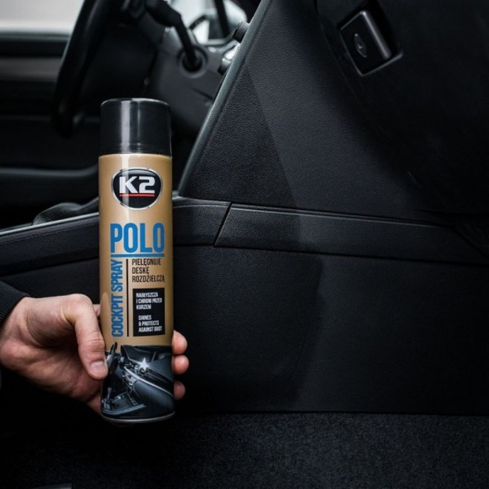 K2 PRO K2 Polo Cockpit Plastik Vinil Ahşap Koruyucu Cila Aerosol 750ML Nalburiye & Hırdavat Fiyatı