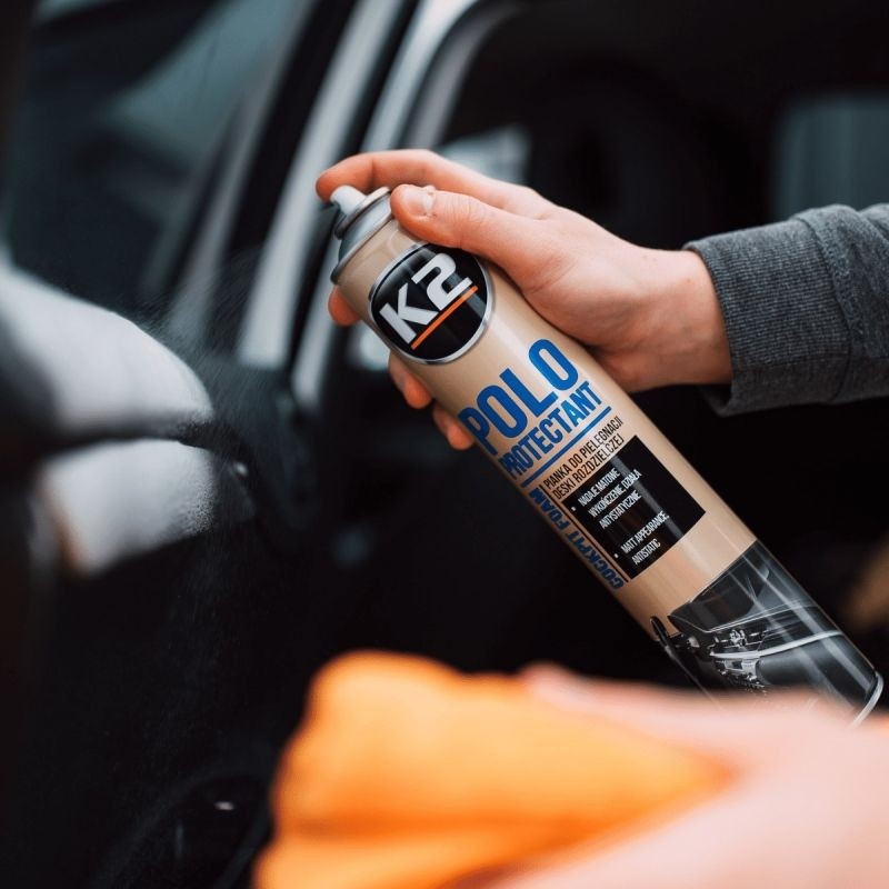 K2 PRO K2 Polo Protectant Foam Vinil Plastik Temizleyici Koruyucu Köpük Aerosol 750ML Diğer Fiyatı