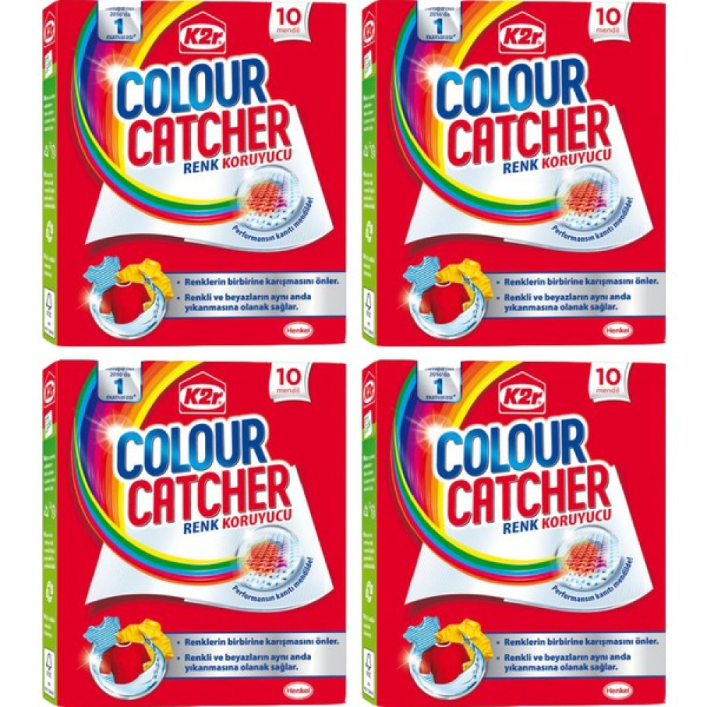 K2R Colour Catcher Renk Koruyucu Mendil 4 Paket Çamaşır Deterjanı Fiyatı