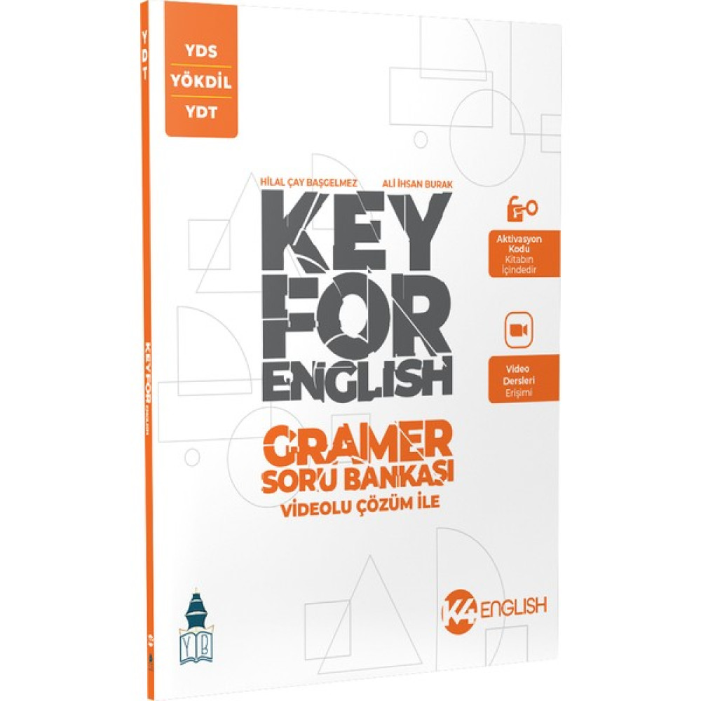 K4 Yayınları Key For English Gramer Soru Bankası YDS Fiyatı