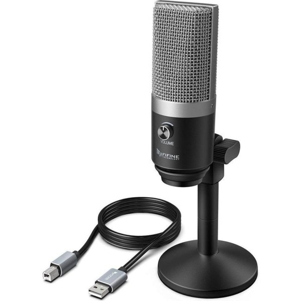 K670 USB Mikrofon - Podcast - Yayıncı - Youtuber - Condenser - Bilgisayar Mikrofonu (Gri) Müzik Aletleri Fiyatı