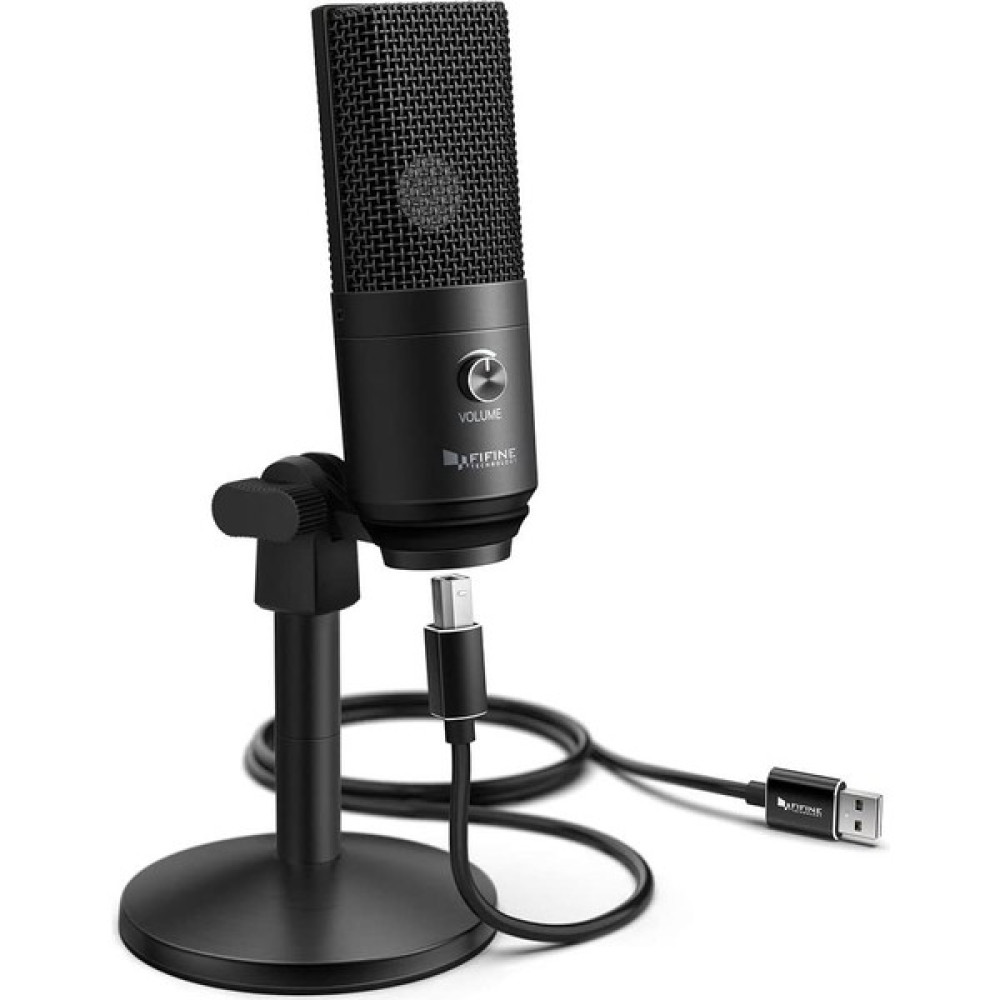 K670B USB Mikrofon - Yayıncı - Gamer - Youtuber - Bilgisayar - Podcast Mikrofonu (Siyah) Müzik Aletleri Fiyatı