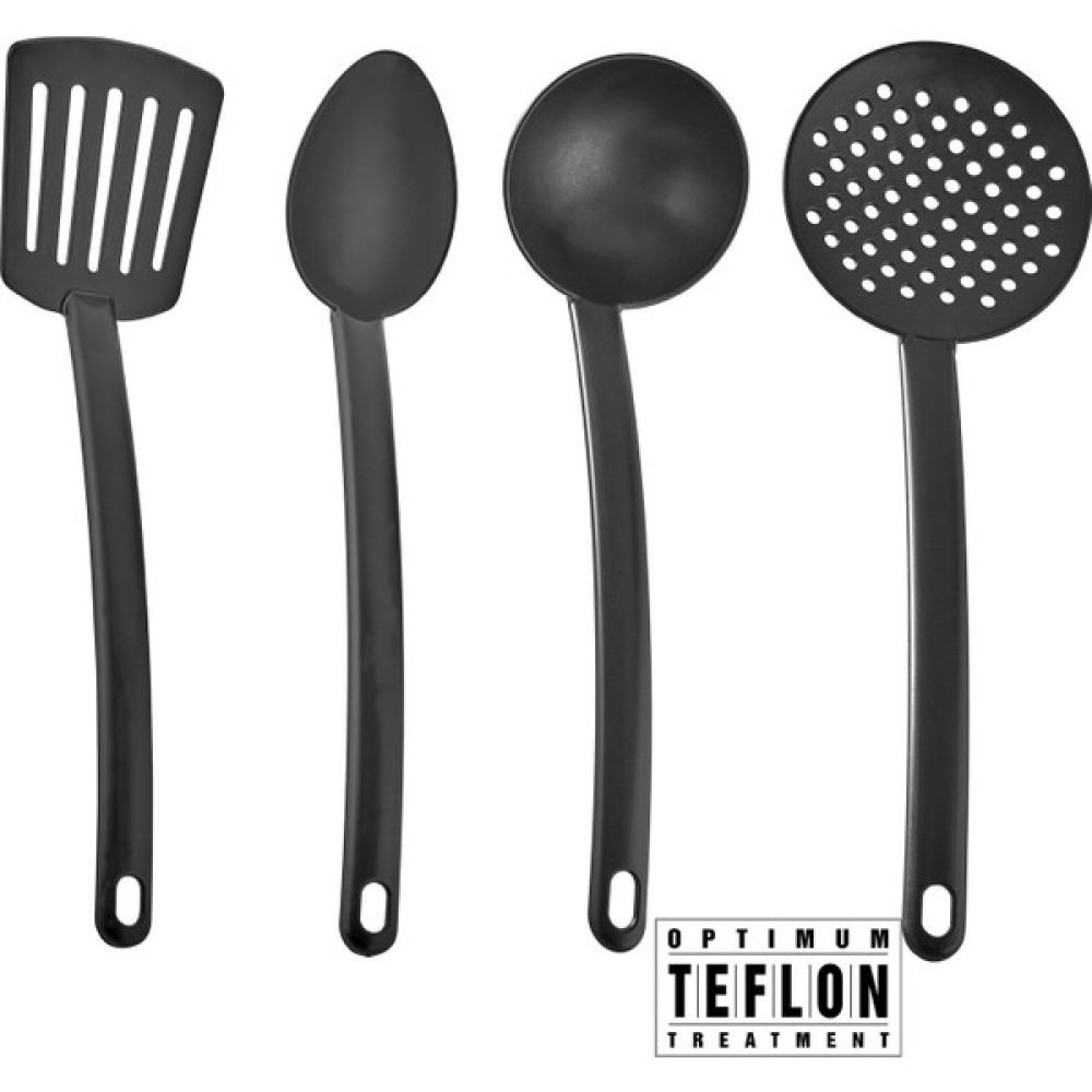 Kaan Metal Art Eng Store Spatula Kevgir Kaşık Kepçe Servis Seti Yemek Hazırlık Seti - Mutfak Seti - 4 Adet Mutfak Gereçleri Fiyatı
