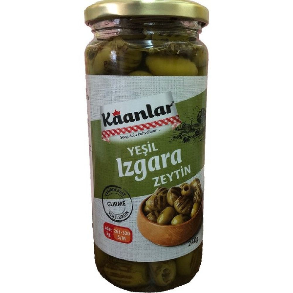 Kaanlar 240 gr Izgara Yeşil Zeytin Diğer Fiyatı