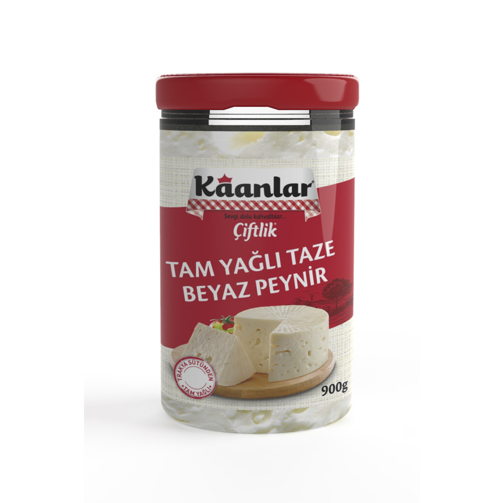 Kaanlar 900 Gr Tam Yağlı Çiftlik Beyaz Peynir Peynir Fiyatı