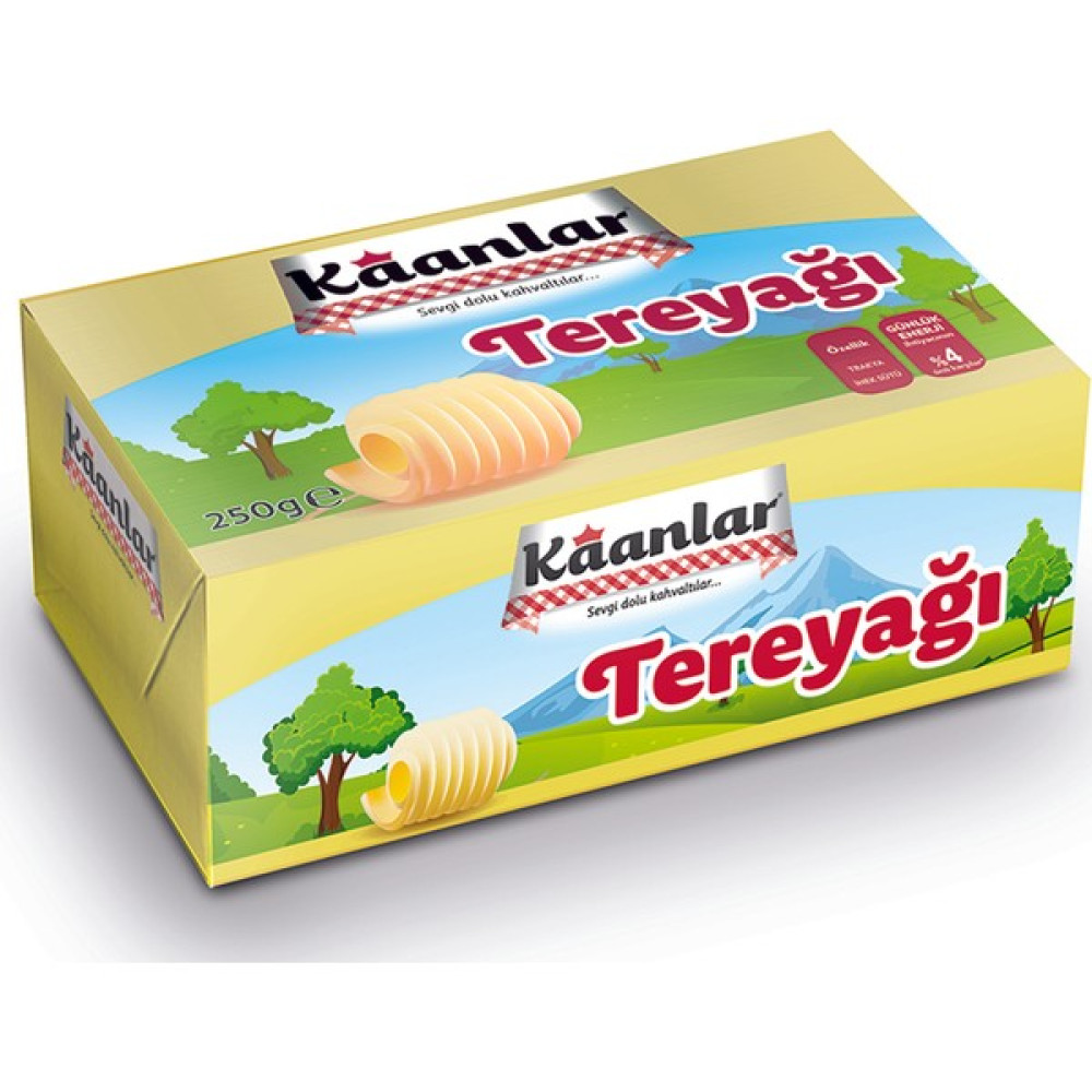 Kaanlar Tereyağ 250 gr Diğer Fiyatı