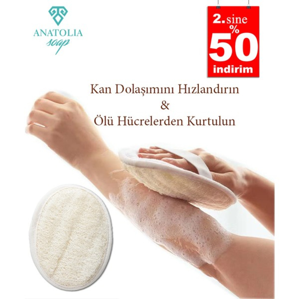 Kabak Lifi Doğal Banyo Vücut Kesesi - Beyaz Vücut Bakım Setleri Fiyatı