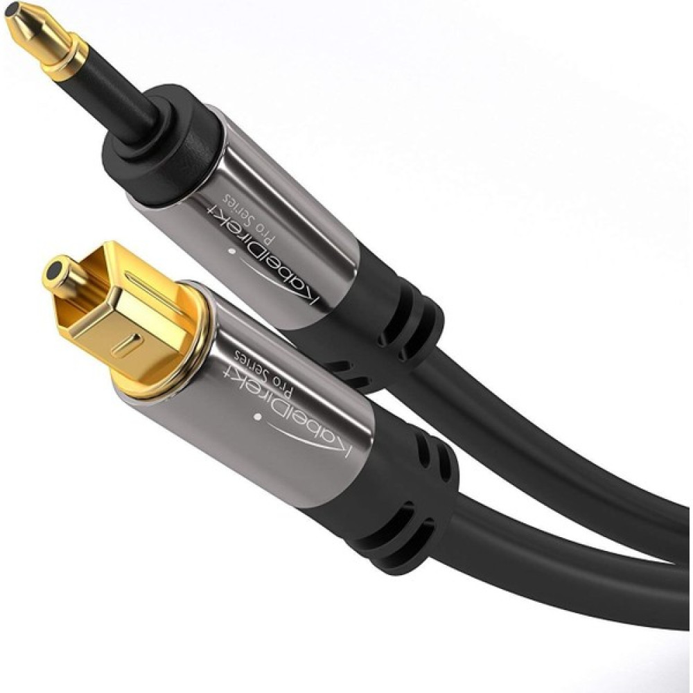 Kabeldirekt – 3 M – Mini Toslınk Kablosu (Dijital Ses Kablosu, Optik, Toslınk-Mini Toslınk, Fiberoptik Kablo/lwl, Dijital Ses Sinyalini Televizyona/amplifikatöre/hi-Fi Cihaza Iletir, Siyah) - Siyah Oto Boyaları Fiyatı