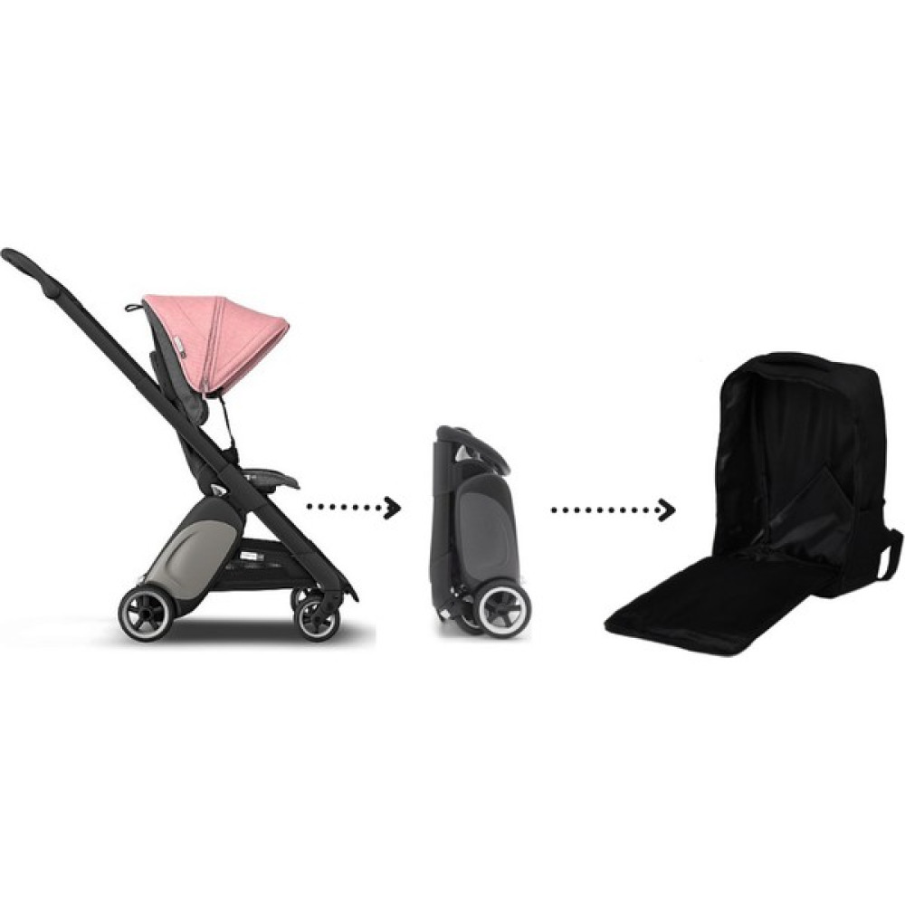 Kabin Çanta Pera Baby Bugaboo Ant Taşıma Çantası (Black Plus Fabric) - Siyah Bebek Arabası-Puset Aksesuarı Fiyatı