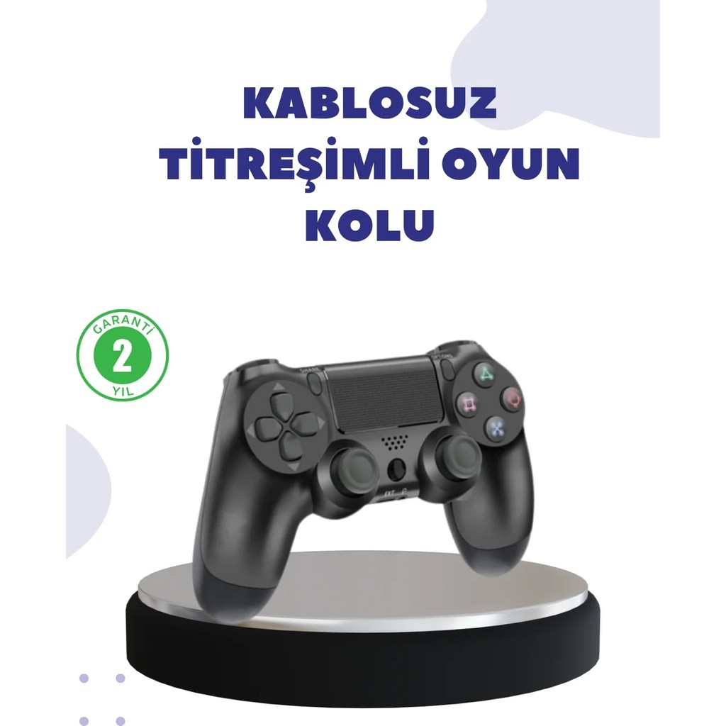 Kablosuz Titreşimli Oyun Kolu Yüksek Hassasiyetli Kontrol ve Ergonomik Tutma 01-Siyah Renk Xbox Oyun Kolu ve Aksesuarları Fiyatı