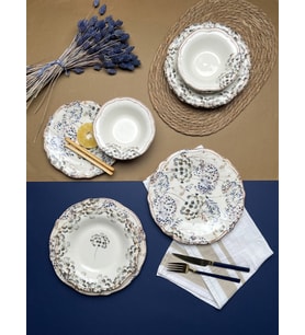 Kadıkızı Triana 24 Parça 6 Kişilik Fine Stoneware Yemek Takımı Yemek Takımı Fiyatı