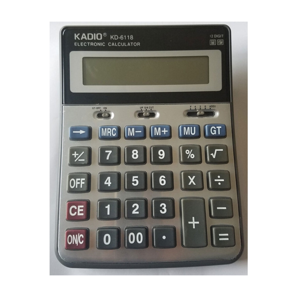 Kadim Kadio Kd-6118 12 Haneli Büyük Boy Hesap Makinesi Hesap Makinesi Fiyatı