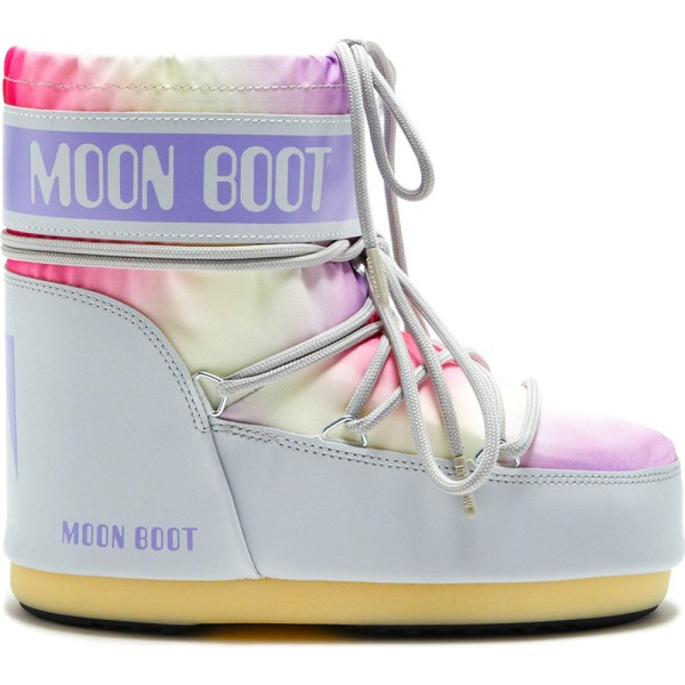 Kadın Kar Botu 14094200-002 Moon Boot Icon Low Tıe Dye Glacier Grey Kadın Botları Fiyatı
