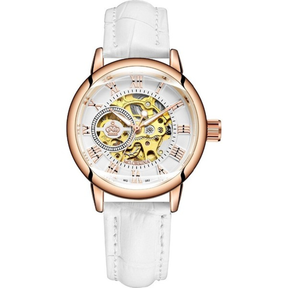 Kadın Kol Saati Otomatik Mekanik Deri Kayış Kadın Saat Iskelet Kadran Bayan Kol Saati Montre Femme Kol Saatleri Fiyatı
