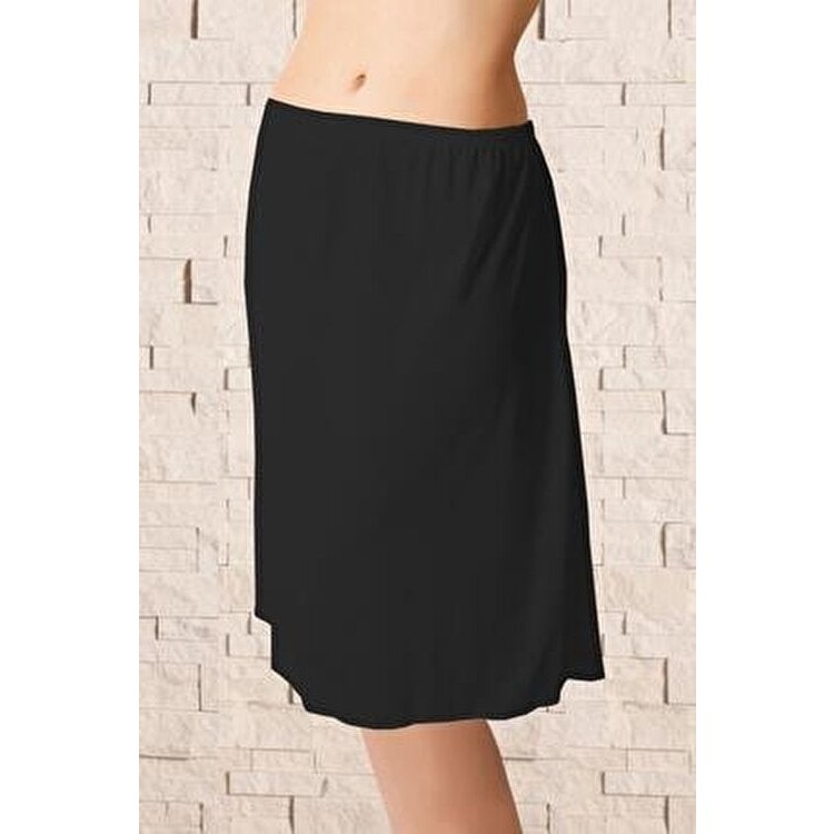 Kadın Sıyah Uzun Polyester Klasik Jüpon Kombinezon Jüpon Fiyatı