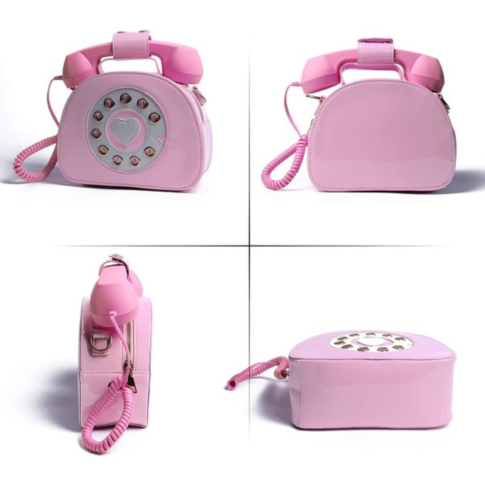Kadın Telefon Şekilli El Çantası - Retro Telefon Çapraz Askılı Çanta (Yurt Dışından) Bayan Çanta ve Cüzdan Fiyatı