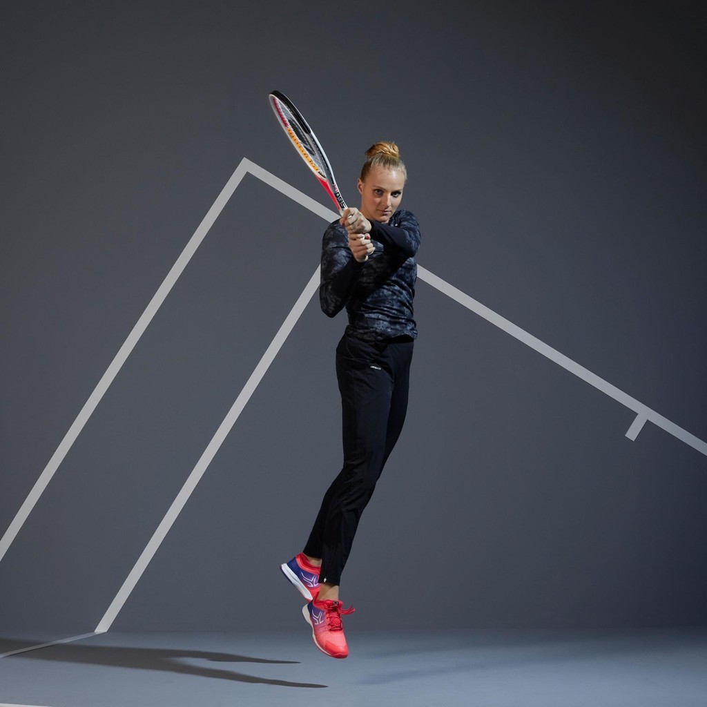 Kadın Tenis Eşofman Altı - Siyah - Light 500 Tenis & Badminton Fiyatı