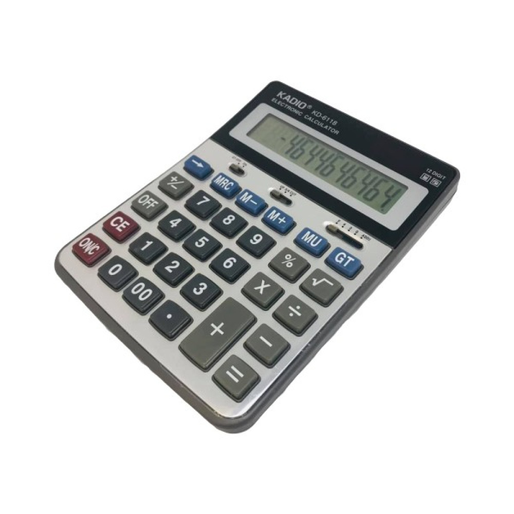 Kadio Digital Büyük Boy Hesap Makinası KD-6118 Hesap Makinesi Fiyatı