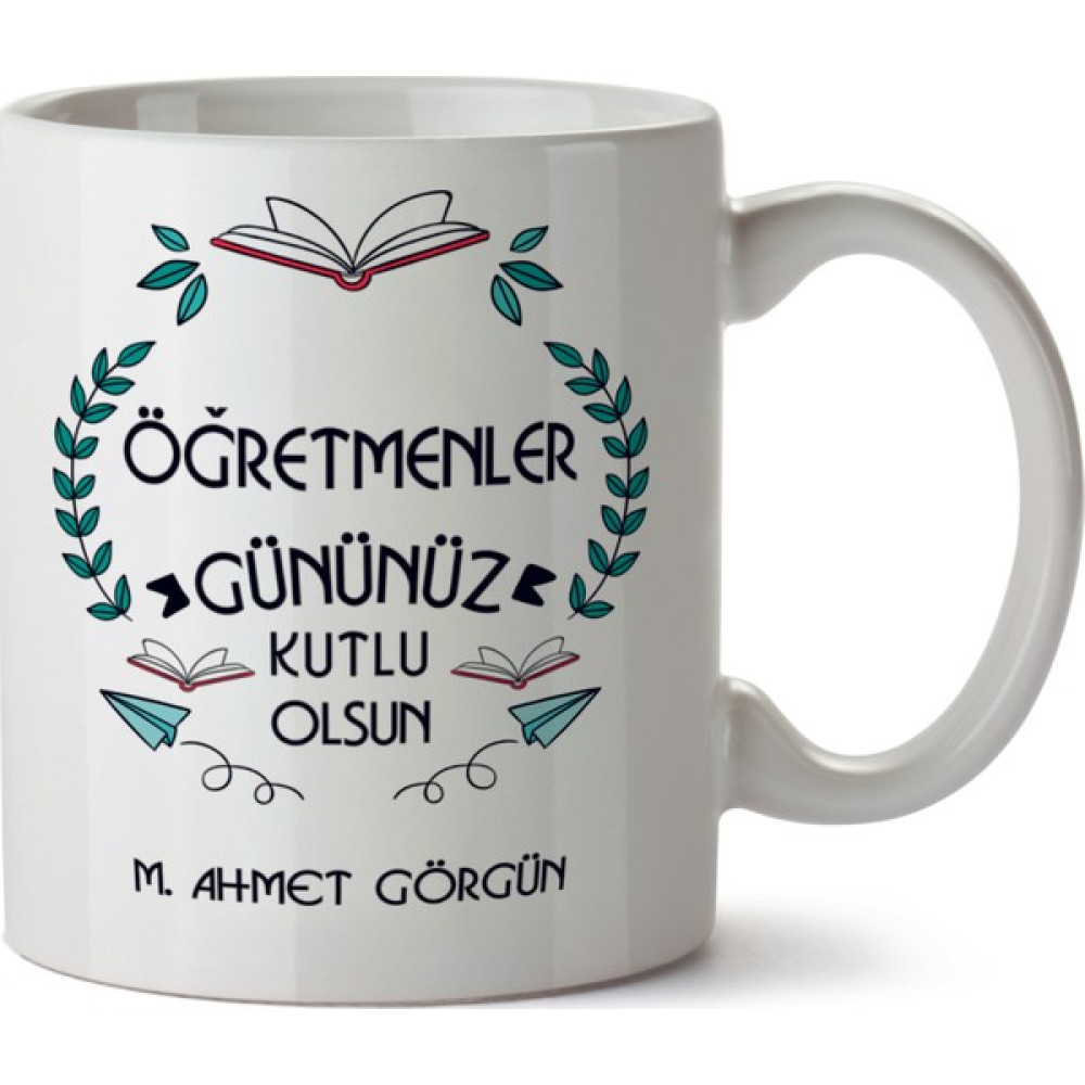Kaf Reklam Öğretmenler Günü Hediyesi Baskılı Kupa Fincan / Bardak / Kahve Takımı Fiyatı