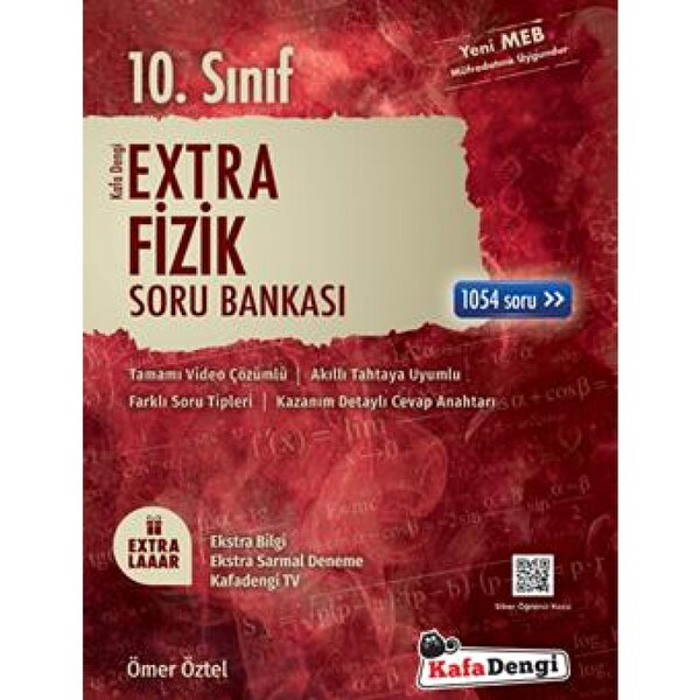 Kafa Dengi Yayınları 10.sınıf Extra Fizik Soru Bankası Fizik Fiyatı