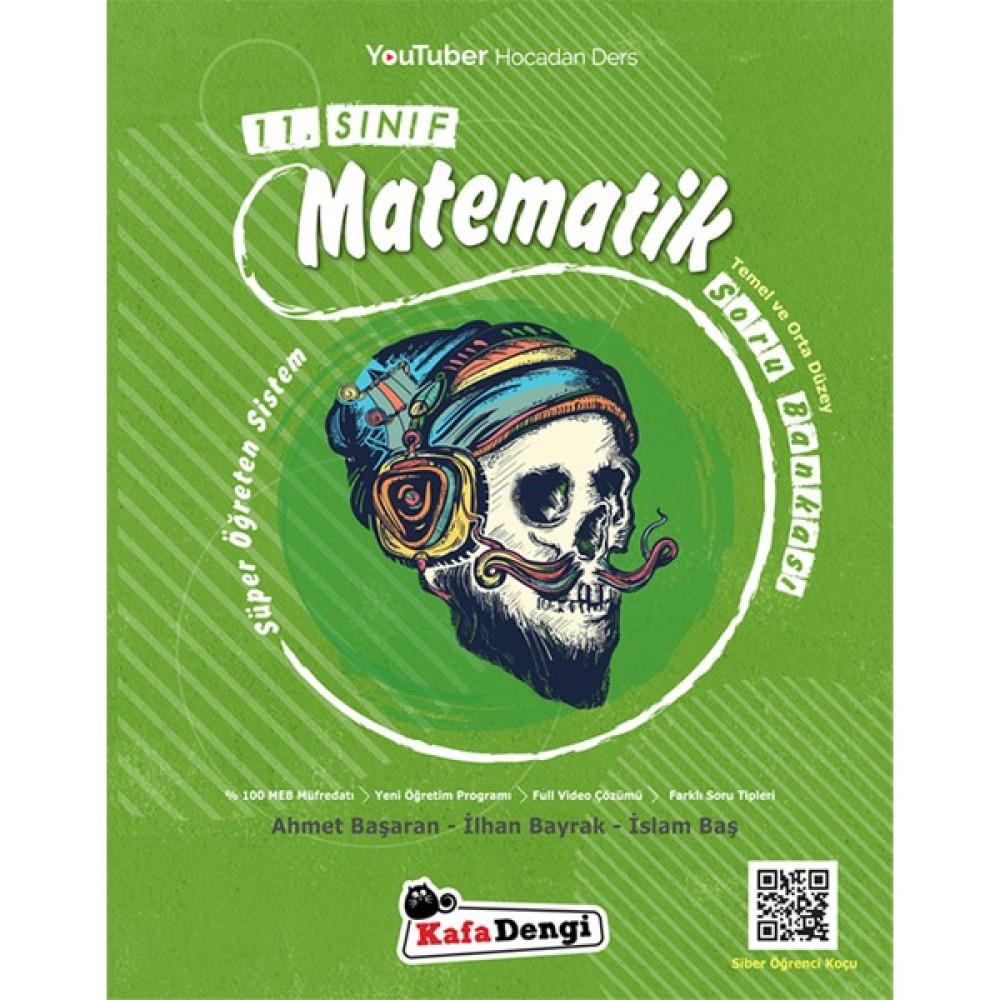 Kafa Dengi Yayınları 11.Sınıf Süper Öğreten Matematik Soru Bankası Matematik Fiyatı