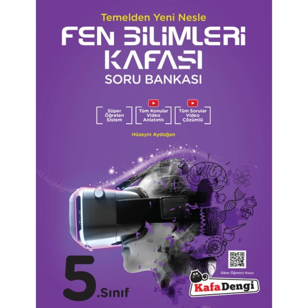 Kafa Dengi Yayınları 5.Sınıf Fen Bilimleri Kafası Soru Bankası (Tümü Video Çözümlü) Fen - Bilişim ve Teknoloji Fiyatı