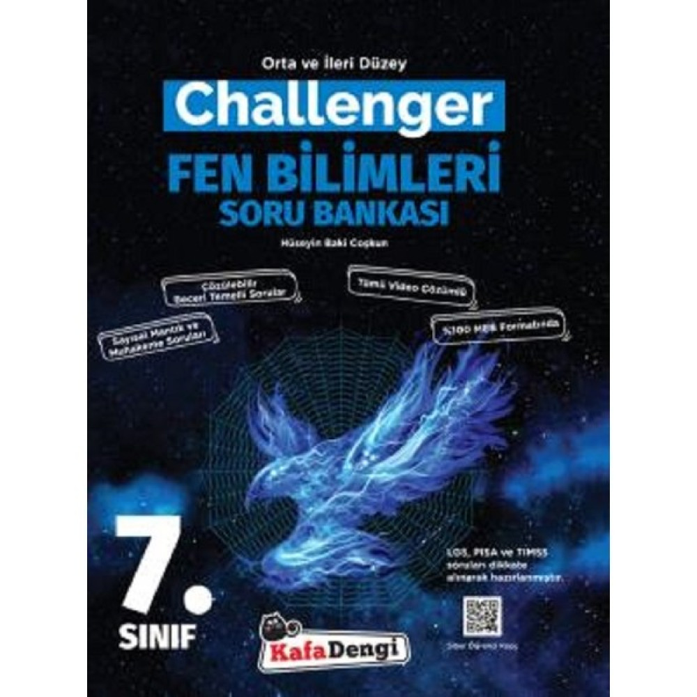 Kafa Dengi Yayınları 7. Sınıf Challenger Fen Soru Bankası Temel Yeterlilik Testi (TYT) Fiyatı