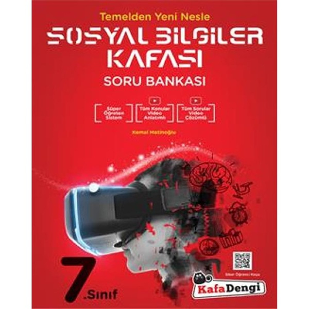 Kafa Dengi Yayınları 7. Sınıf Sosyal Bilgiler Kafası Soru Bankası Kaynak Kitapları Fiyatı