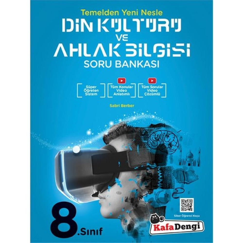 Kafa Dengi Yayınları 8. Sınıf Din Kültürü ve Ahlak Bilgisi Soru Bankası Kaynak Kitapları Fiyatı