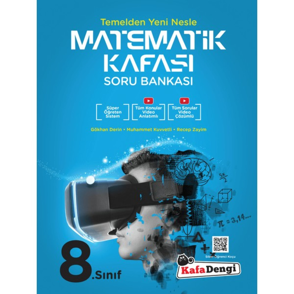 Kafa Dengi Yayınları 8.Sınıf Matematik Kafası Soru Bankası (Tümü Video Çözümlü) Matematik Fiyatı
