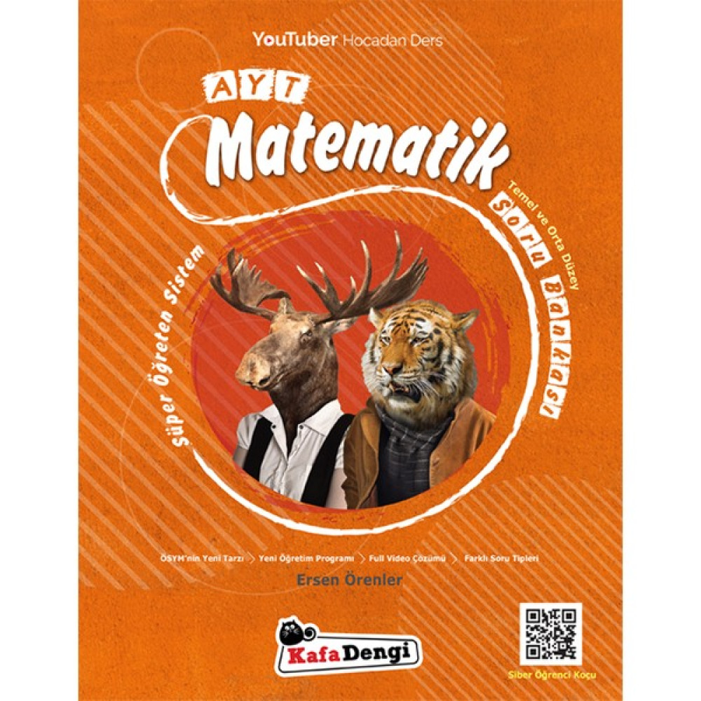 Kafa Dengi Yayınları Ayt Matematik Soru Bankası (Tümü Video Çözümlü) Ders Sınav Kitapları Fiyatı