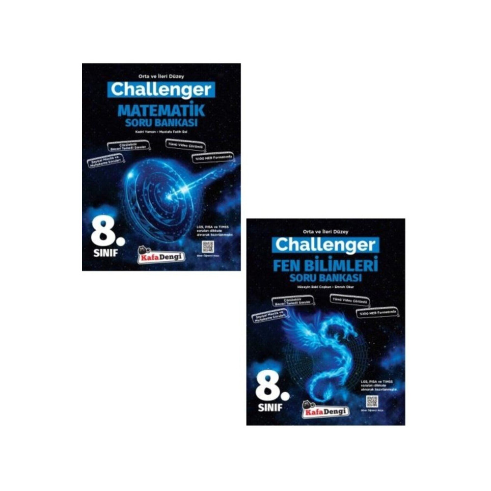 Kafa Dengi Yayınları Kafadengi 8. Sınıf Lgs Challenger Matematik Fen Bilimleri Challenger Soru Seti 2023 Ders Sınav Kitapları Fiyatı