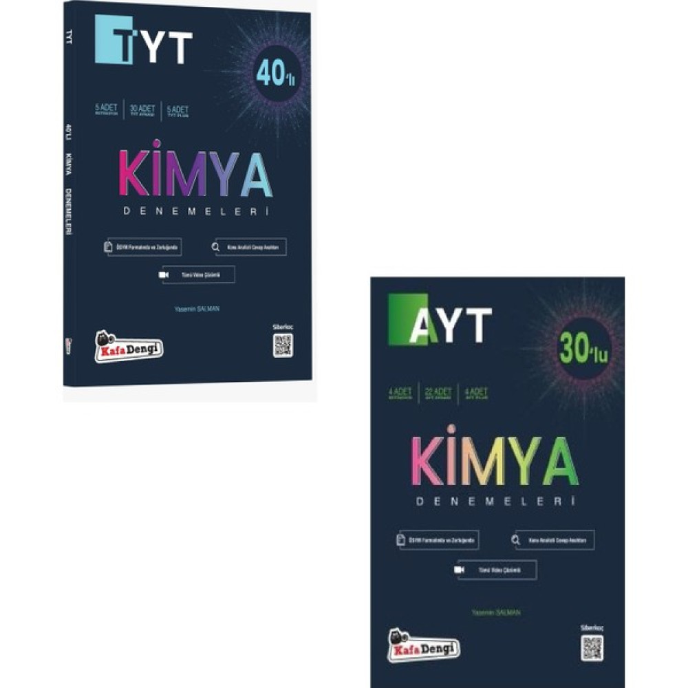 Kafa Dengi Yayınları Kafadengi TYT AYT Kimya Branş Denemesi Seti 2022 Temel Yeterlilik Testi (TYT) Fiyatı
