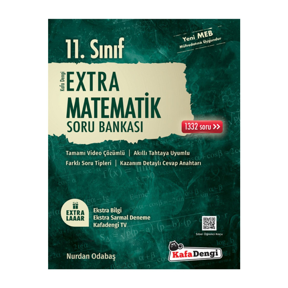 Kafa Dengi Yayınları Kafadengi Yayınları 11. Sınıf Matematik Soru Bankası Ekstra Serisi 0922 Yardımcı Kitaplar Fiyatı