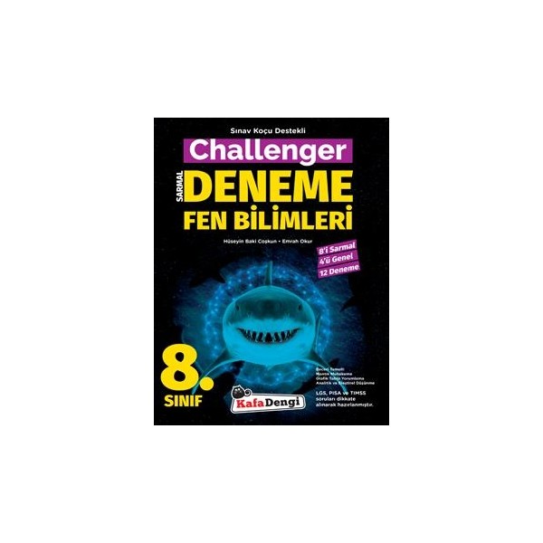 Kafa Dengi Yayınları LGS 8.Sınıf Branş Denemesi Challenger Fen Bilimleri Diğer Fiyatı