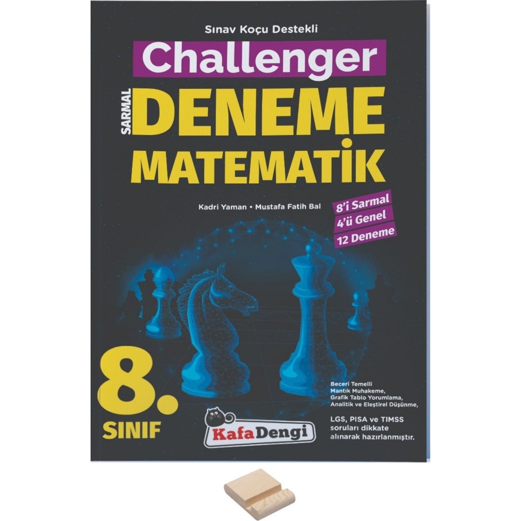 Kafa Dengi Yayınları Lgs 8.sınıf Challenger Matematik Branş Denemesi ve Telefon Standı Diğer Fiyatı