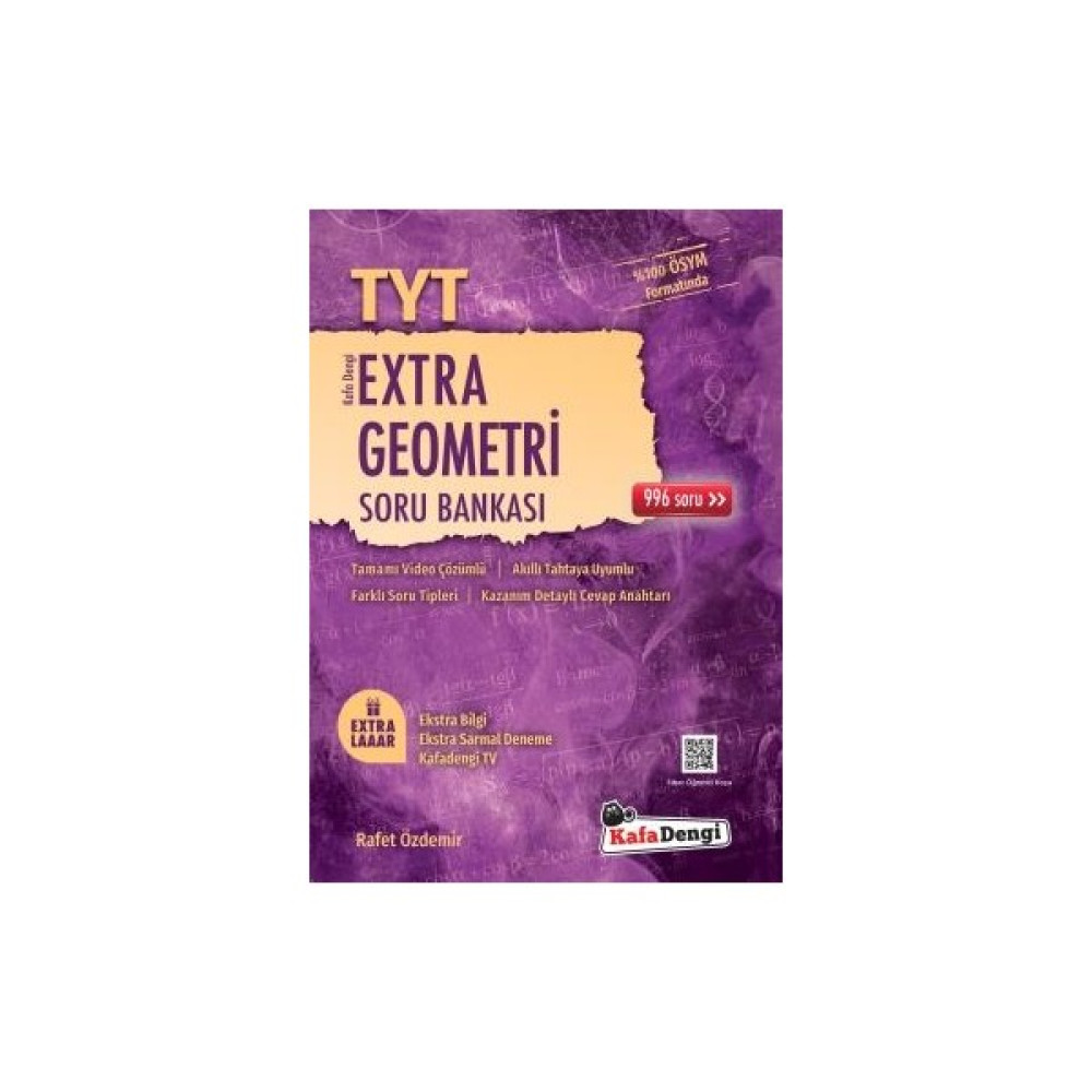 Kafa Dengi Yayınları TYT 2023 Geometri Extra Soru Bankası Temel Yeterlilik Testi (TYT) Fiyatı
